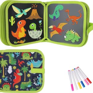 AMENDAS Erasable Doodle Book Set for Kids, Reusable Magic Drawing
