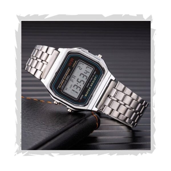 Acnos® Premium Brand Digital 4 Colours Square Dial Unisex Wrist