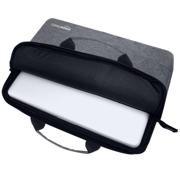 Amazon Basics Laptop Bag Sleeve Case Cover Pouch with Handle for Men Women 15.6 Inch Laptop with Padded.jpg