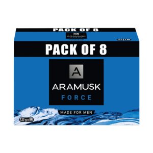 Aramusk Force Soap, 125g(Pack of 8)