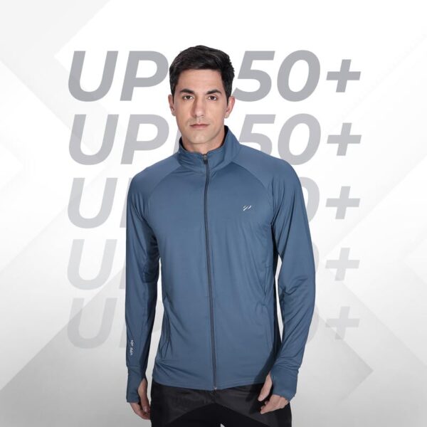BLUE TYGA Sunscreen Jacket ICE UPF 50 sun protection Cool Rush Technology for instant cooling.jpg