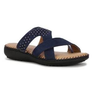 Bata Comfit Women's BECCA MULE Slippers (5719734 NAVY 5 UK)