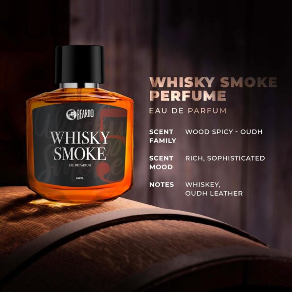 Beardo Whisky Smoke Perfume for Men 100ml Spicy Woody Oudh Scent Eau De Parfum Long Lasting Perfume.jpg