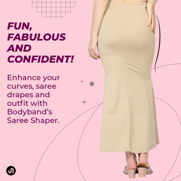 Bodyband Saree Shapewear Petticoat for Women Smooth Curve Peticote Innerwear for Saree in Party Saree.jpg