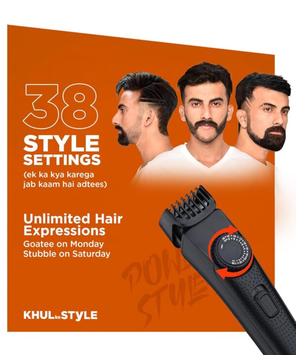 Bombay Shaving Company Beard Trimmer For Men 2X Fast Charging USB Type C 2 Yr Warranty 120Min runtime.jpg