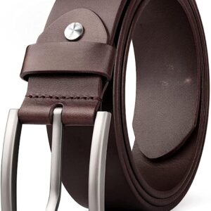 CREATURE Formal/Casual Black Color Genuine Leather Belts For Men (Length 
