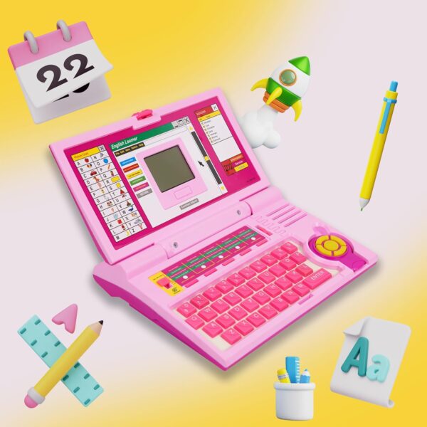 Cable World Educational Laptop Computer Toy for Kids Above 3 Years 20 Fun Activity Learning Machine Now.jpg
