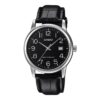 Casio Enticer Men Analog Black Dial Men MTP V002L 1BUDF (A2315)