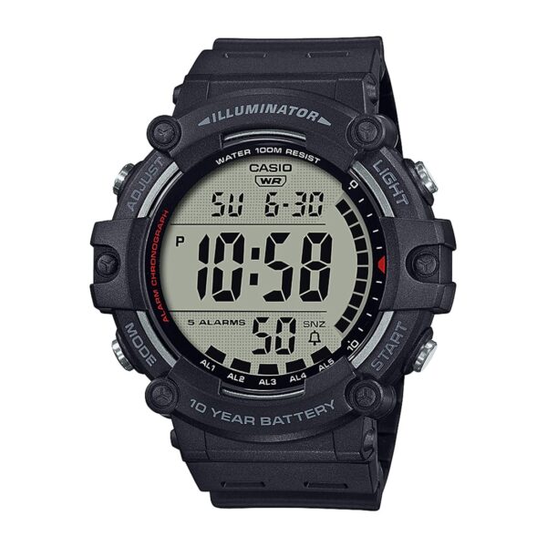 Casio Youth Series Digital Black Dial Men AE 1500WH 1AVDF (D218)