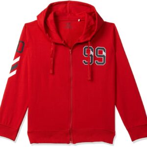 Chromozome Boy's Cotton Hooded Neck Jacket