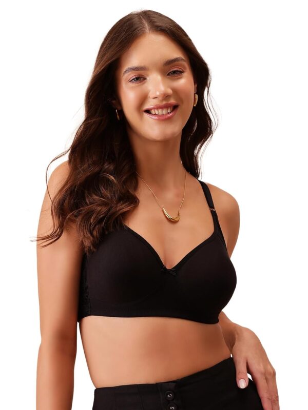 Clovia Women's Cotton Non Padded Wire Free T Shirt Bra