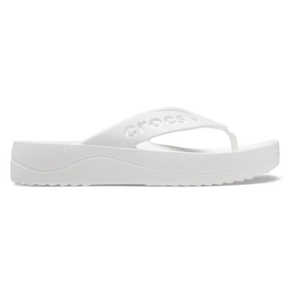 Crocs Women Baya Platform Flip Whi Croslite Flip | 208395 100