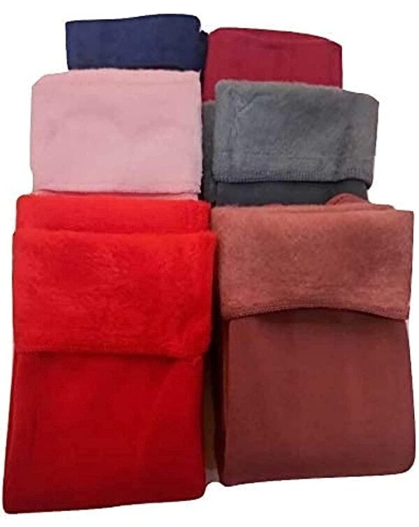DIGITAL SHOPEE Women 6 Pair Thumb Thermal Socks Winter Velvet Pile Lined Socks Thick Slipper Socks.jpg