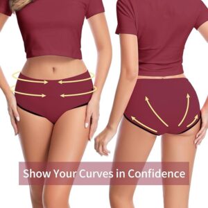 DIVING DEEP Cotton Underwear for Women, Hipster Briefs Panties for
