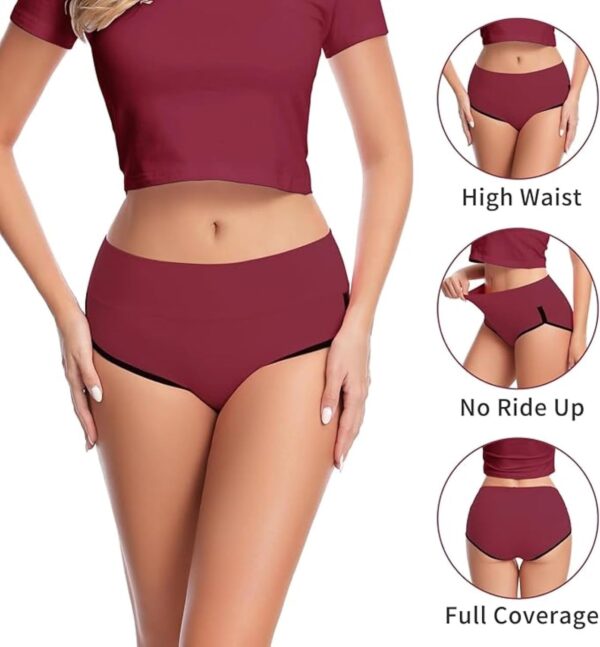 DIVING DEEP Cotton Underwear for Women Hipster Briefs Panties for Women Womens High Waist Cotton Underwear.jpg