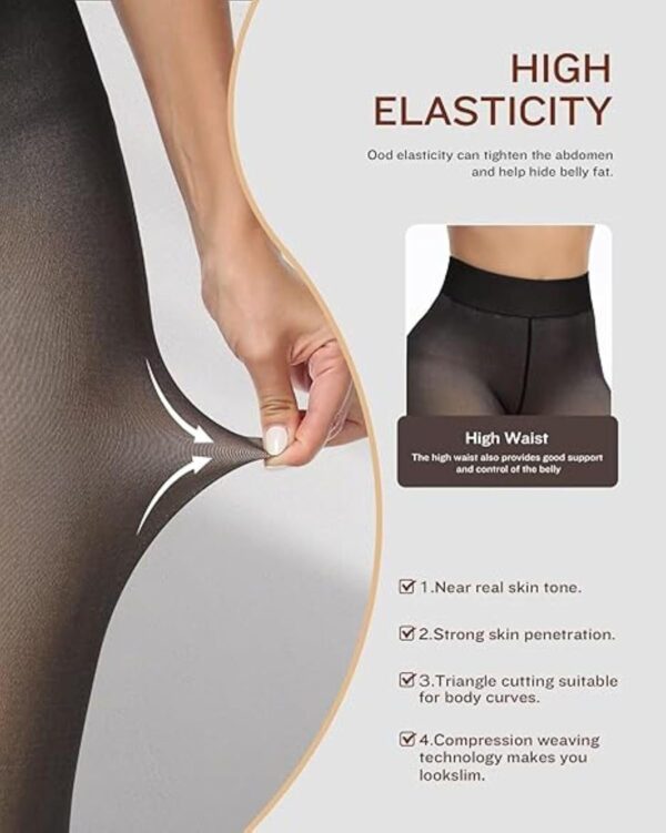 DIVING DEEP Womens Fleece Lined Thermal Tights High Waist Winter Leggings Thick Tights Women Slim Fit.jpg