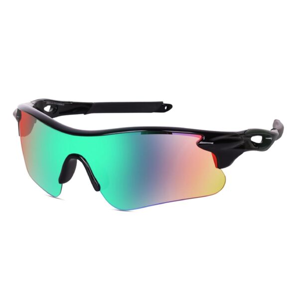 Dervin Non Polarized Oversized Sports Sunglasses for Men Women, Outdoor