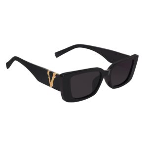 Dervin UV Protected Cat Eye Retro Driving Sunglasses for Women