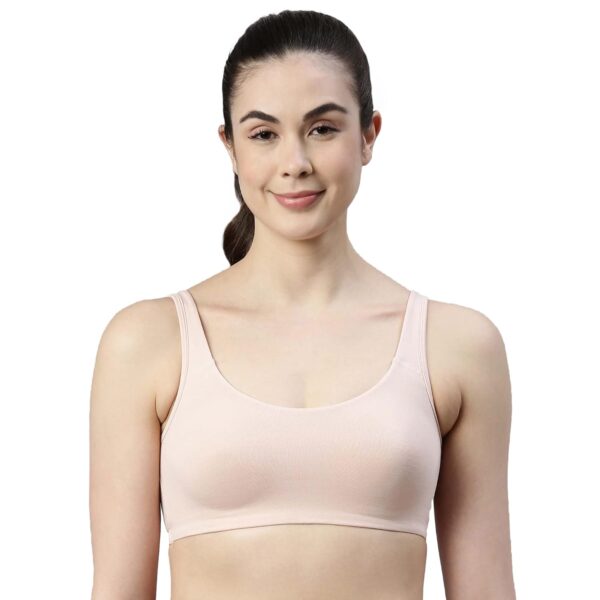 Enamor Low Impact Women's Cotton Everyday Sports Bra   All