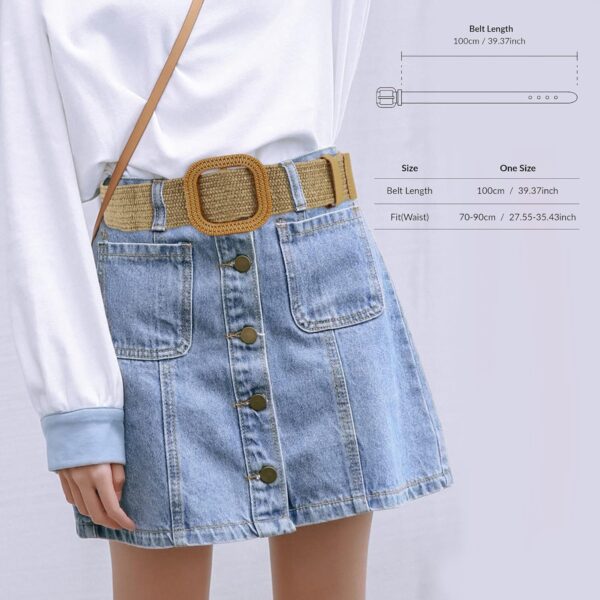 FDSHIP Cotton Oligitdi Womens Hemp Belt Ladies Jute Casual Belt Womens Waist Belts Free Size Beige.jpg