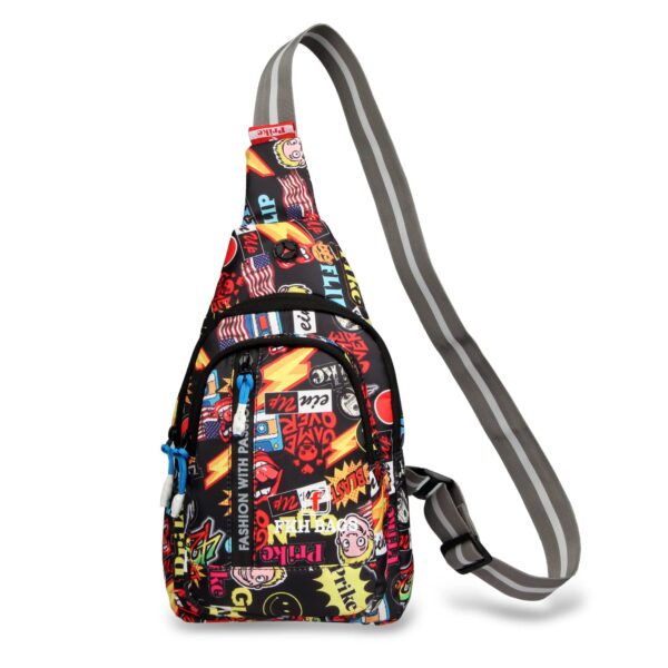FKH BAGS printted chest bag Shoulder Bag Travel Chest Bag