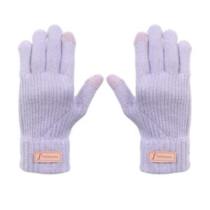 FabSeasons Acrylic Woolen Winter Gloves for Women & Girls, fits