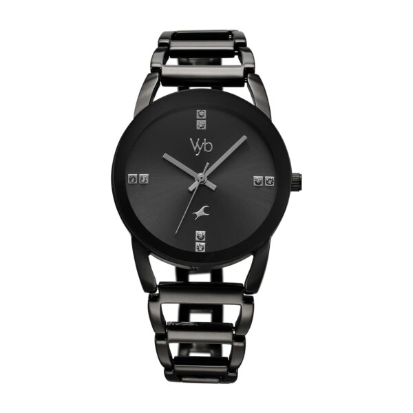Fastrack Vyb Striker Quartz Analog Gun Dial Watch for Women