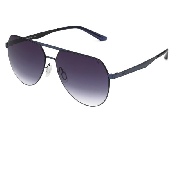 French Connection|Blue Full Frame Aviator Sunglasses|100% UV Protected (Uv 400)