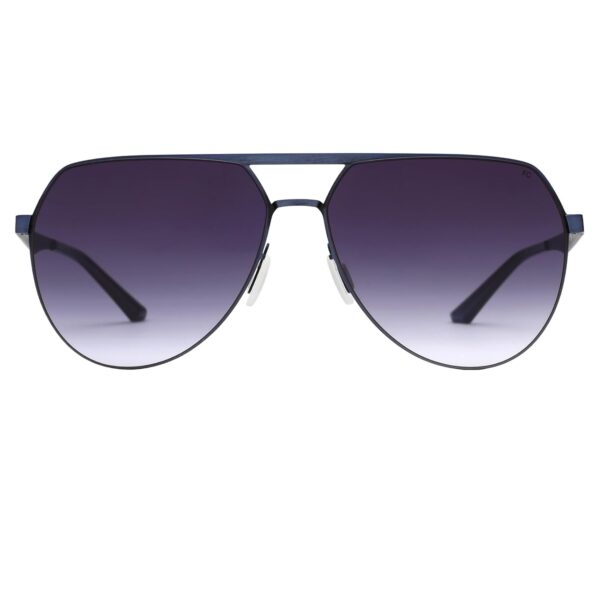 French ConnectionBlue Full Frame Aviator Sunglasses100 UV Protected Uv 400 Blue Gradient Faded.jpg