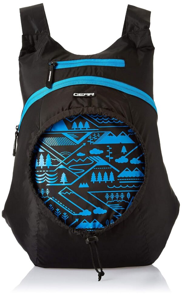 Gear CarryOn 16L Foldable Water Resistant School Bag//Backpack/College Bag for