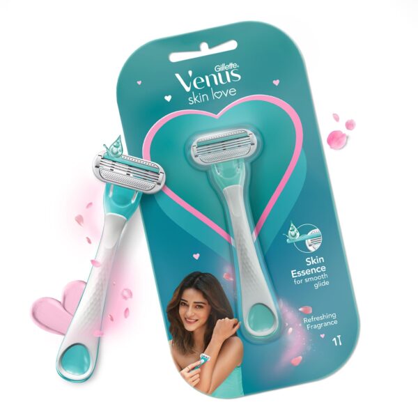 Gillette Venus Skin Love With Skin Essence | Womens Razor