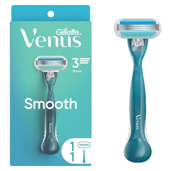 Gillette Venus Smooth Hair Removal Razor for Women with Aloe
