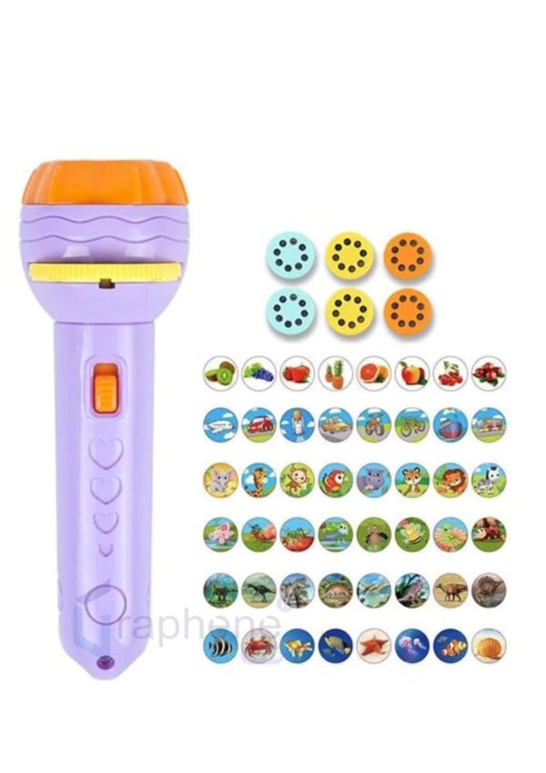 Graphene Bedtime Fun Kids Slide Projector Torch, Premium ABS Materials,