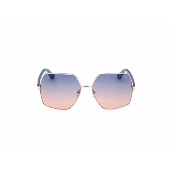 Guess sunglasses 100 UV protected Gradient Full Rim Square Women Large Shiny Rose Gold.jpg
