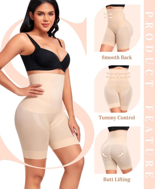HSR Shapewear Shorts Tummy Control Shapewear Invisible Shaping Shorts High Waisted Body Shaper Shorts Under.jpg