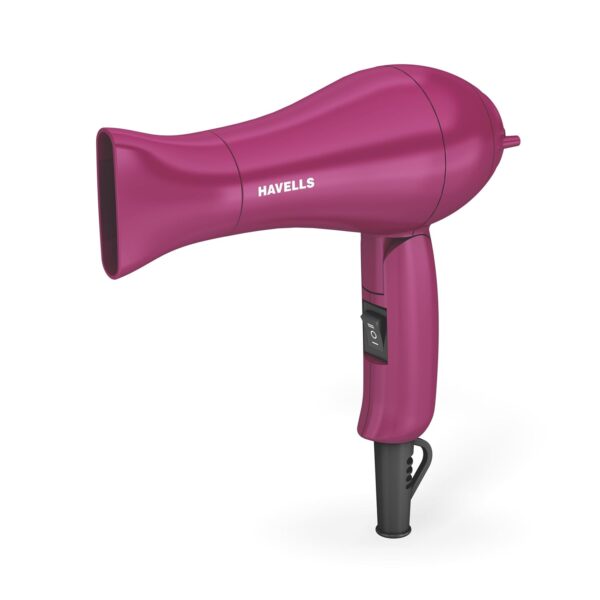 Havells 1000 Watt Foldable Hair Dryer; 2 Heat Settings (Hot/Warm),