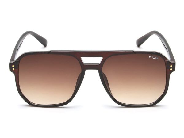 IRUS 100 Uv Protected Sunglasses For MenSize LargeShape SquareModel Irs1107C2Sg Black.jpg