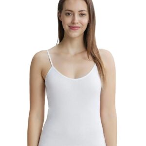 Jockey 1487 Women's Super Combed Cotton Rib Camisole with Adjustable