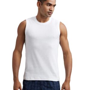 Jockey 9930 Men's Super Combed Cotton Rib Solid Slim Fit