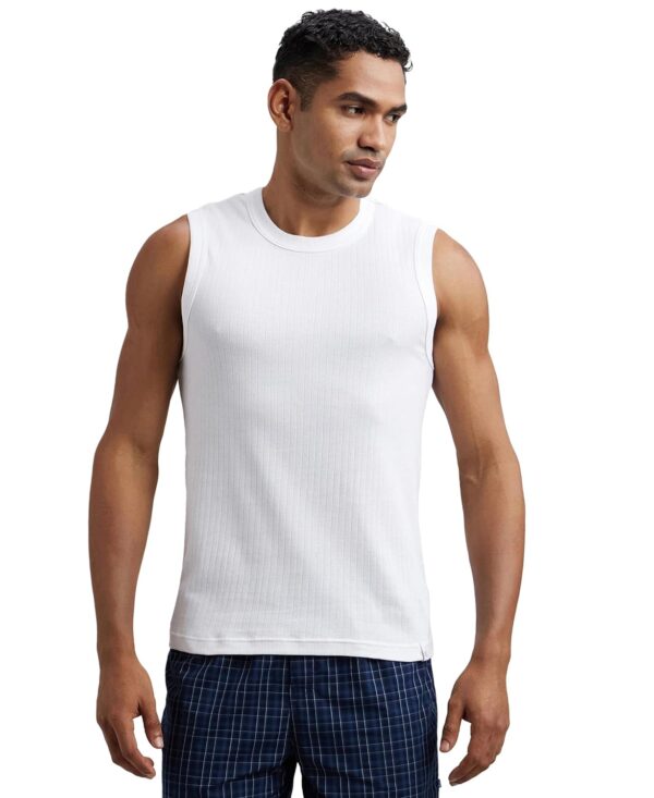 Jockey 9930 Men's Super Combed Cotton Rib Solid Slim Fit