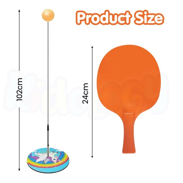 Kidology Light Table Tennis Self Training Indoor Gaming 2 Racket 4 Practice Ping Pong Ball Parent Child.jpg