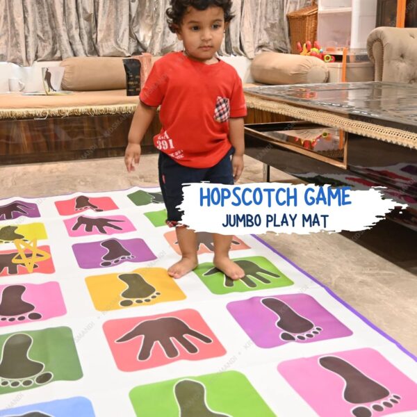 Kids Mandi Hopscotch Game Jumbo Kids Play Mat 40 x 108 Kith Kith Stapu Langdi Ekka Dukka Paandi.jpg