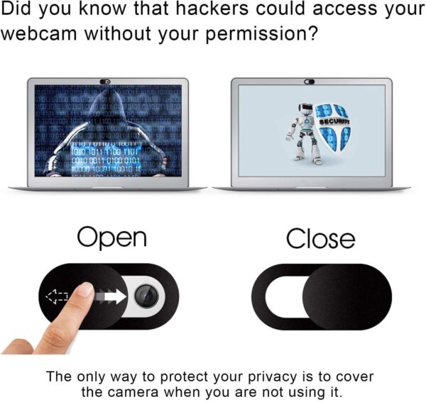 LIRAMARK Webcam Cover Slide Ultra Thin Laptop Camera Cover Slide Blocker for Computer MacBook Pro.jpg