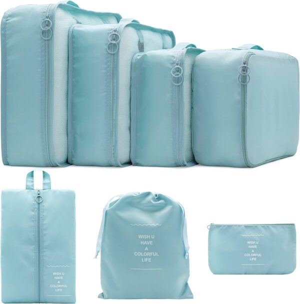 Ladiosa® Travel Organizer, Packing Cubes for Travel, Travel Essentials, Packing