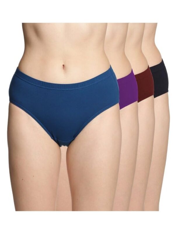 Lux Amore Women's High Coverage Super Combed Cotton Elastane Stretch