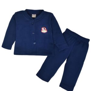 Lux Cott's Wool Baby Kids Full Sleeves Thermal Top and