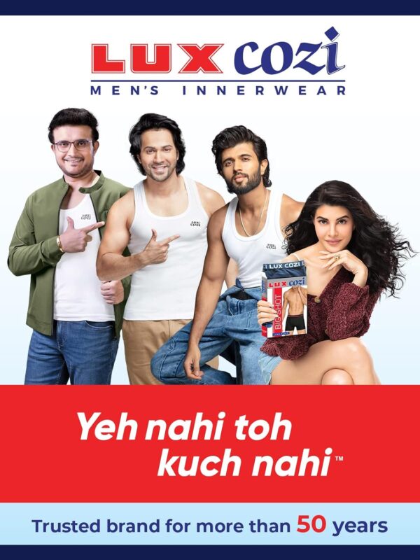 Lux Cozi Mens Solid White Vest with Extended Length for Easy Tuck Pack of 3.jpg