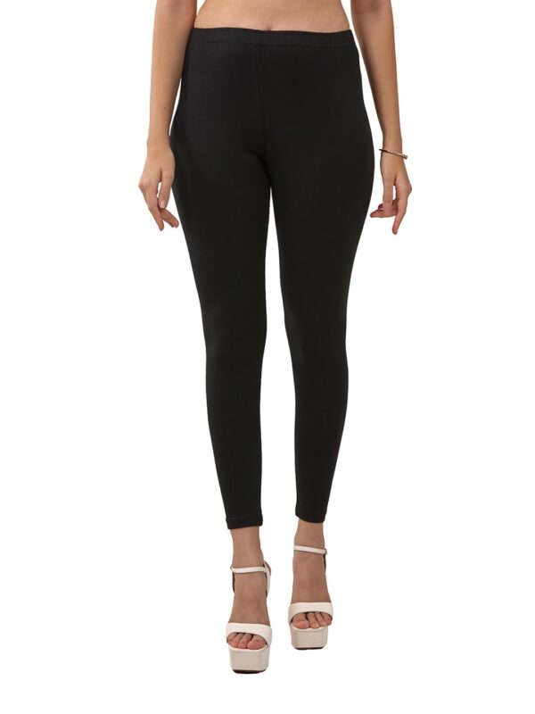 Lyra Women's Regular Fit Mid Rise Leggings
