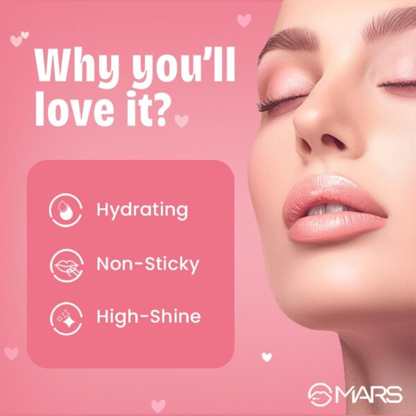 MARS Candylicious Sheer Lip Gloss for Women Hydrating High Shine Lightweight Non Sticky.jpg