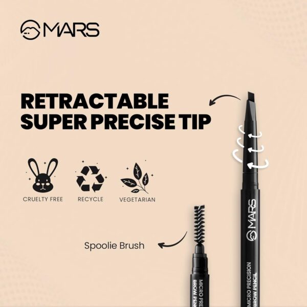 MARS Micro Precision Brow Pencil with spoolie Retractable Easy Glide Long Lasting Natural.jpg